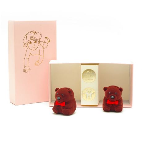 Подарочный набор детский Dream Service Коробочка для первого: локана и зубика, 274 розовый