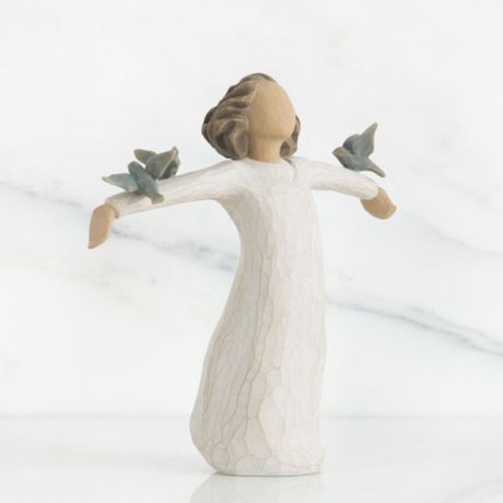 Фигурка декоративная Willow Tree статуэтка миниатюрная, интерьерная, 26130, Искусственный камень