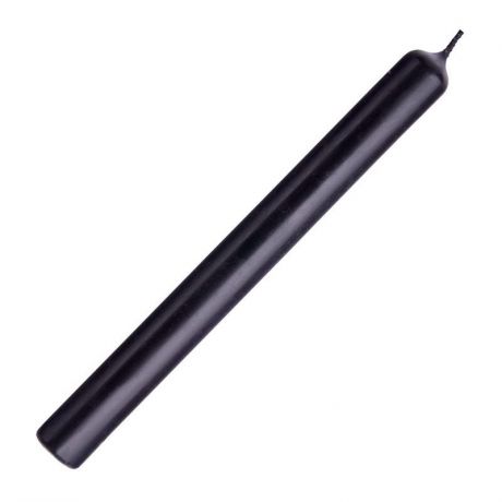 Свеча Рарог "Тайна мысли", восковая, двухслойная, цвет: черный, фиолетовый, 20 см
