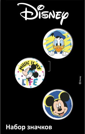 Набор значков Disney Микки 1