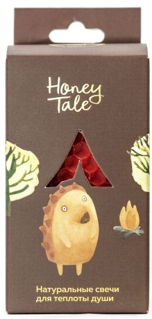 Свеча декоративная Honey Tale "Ёжик", 1С8Е