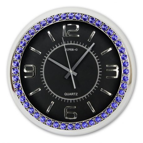 Часы настенные Konstant, KS-43, черный, 40,5х40,5х6 см