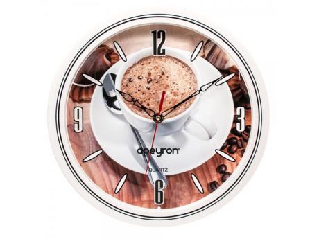 Настенные часы APEYRON electrics Часы настенные PL 743, коричнево-красный