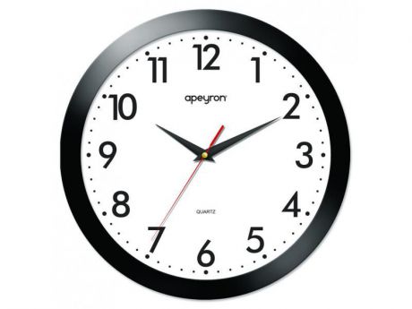 Настенные часы APEYRON electrics PL 01.023, черный
