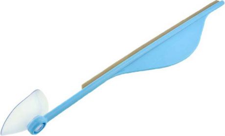 Стеклоочиститель для уборки Ruges "Отражение", на присоске, цвет: синий, 35 х 5 х 4 см