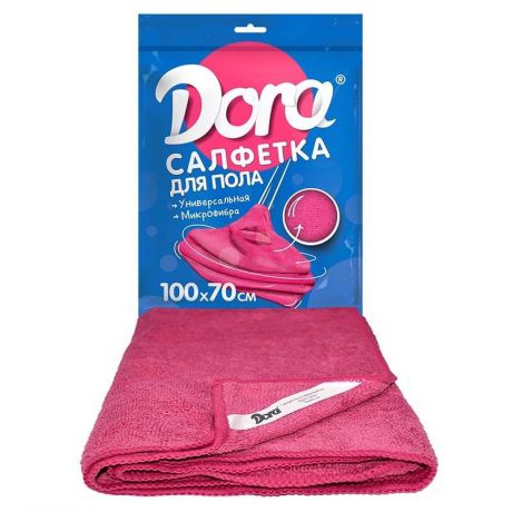 Салфетка Dora Для пола, розовый