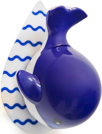Держатель для зубной щетки Balvi "Whale", цвет: синий