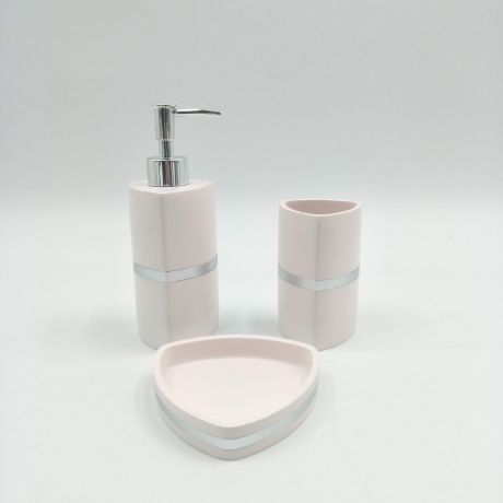 Набор для ванной комнаты Sofi de Marko ВК-55-розМ, ВК-55-розМ, розовый