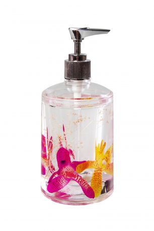 Дозатор для мыла Vanstore Дозатор для жидкого мыла, прозрачный, розовый, желтый