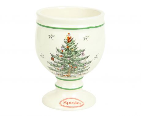 Стакан для ванной комнаты Avanti Spode Christmas Tree, 11523A, белый, зеленый