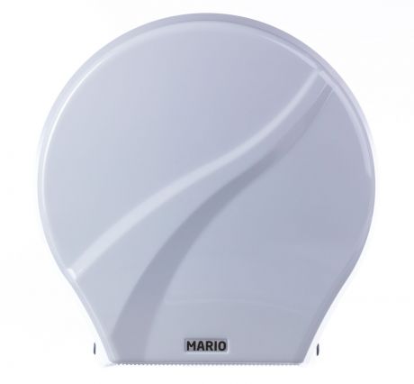Диспенсер для туалетной бумаги Mario 8165, белый, серый