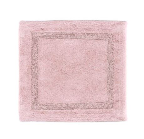 Коврик для туалета DeНАСТИЯ "Х/Б", 50*50 см, розовый