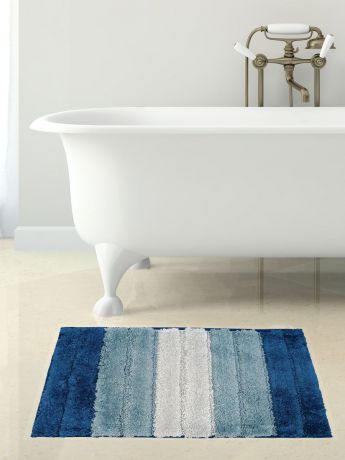 Коврик для ванной Bath Plus ГРАДИЕНТ, голубой