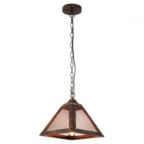Подвесной светильник Lussole LSP-9836, коричневый