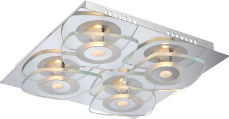 Настенно-потолочный светильник Globo New 41710-4, серый металлик