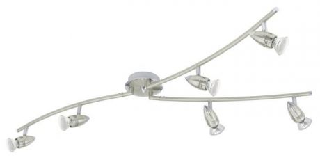 Настенно-потолочный светильник Eglo 92645, серый металлик