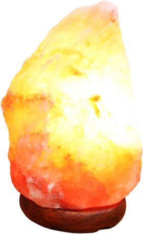 Солевая лампа Proffi КРИСТАЛЛ из Гималайской соли, розовый, 1,5-2 кг