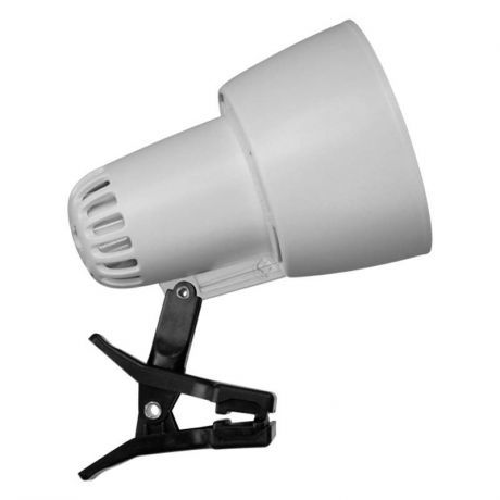 Настольный светильник Ultra LIGHT KT034B_ру прищепка на клипсе 60Вт 220В ЛН Е27, белый