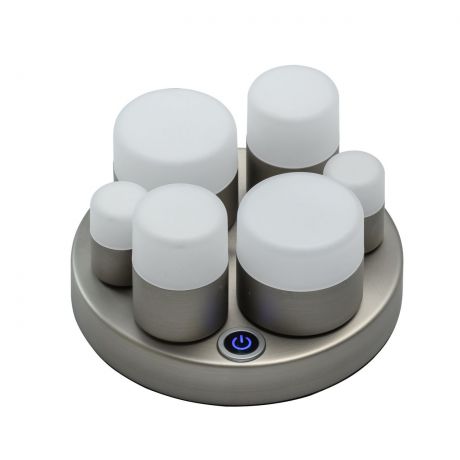 Настольный светильник DeMarkt Морфей, 710030406, светло-серый
