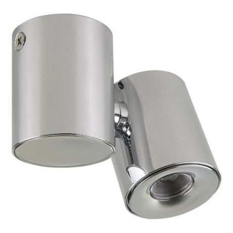 Настенно-потолочный светильник Lightstar 051134, серый металлик