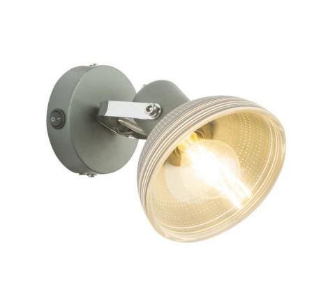 Настенно-потолочный светильник Globo New 54658-1, серый