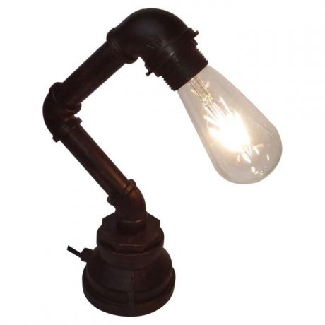 Настольный светильник Lussole LSP-9985, коричневый