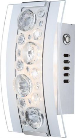 Настенный светильник Globo New 48175-4W, серый металлик