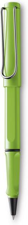 Lamy Safari Ручка-роллер 313 M63 черная цвет корпуса зеленый