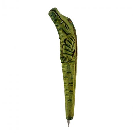 Ручка Molly&Pops Крокодил, 2000000002002, зеленый