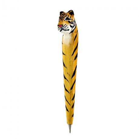 Ручка Molly&Pops Тигр, 2000000001951, оранжевый, черный, белый