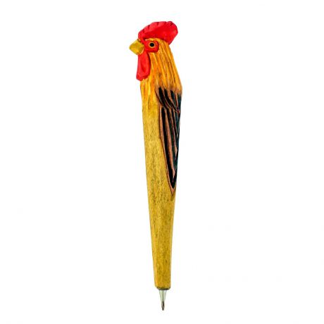 Ручка Molly&Pops Петух, 2000000002125, красный, черный, оранжевый