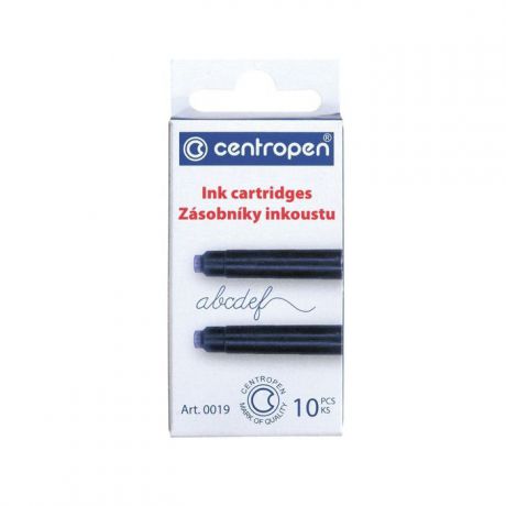 Картридж для перьевой ручки Centropen Картриджи чернильные CENTROPEN, А20002