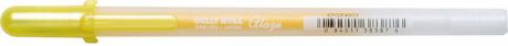 Ручка гелевая Sakura Glaze, цвет чернил: желтый