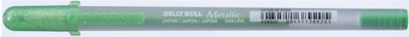 Ручка гелевая Sakura Metallic, цвет чернил: изумрудно-зеленый