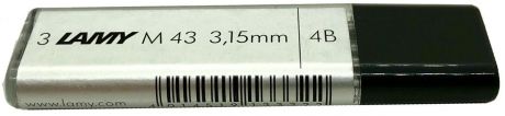 Lamy Грифель для карандаша 4B/4М 3,15 мм