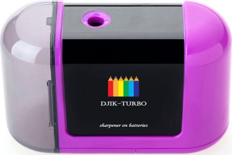 Точилка Джик-турбо, на батарейках, цвет: фиолетовый