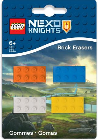 LEGO Nexo Knights Ластик 4 шт 51560