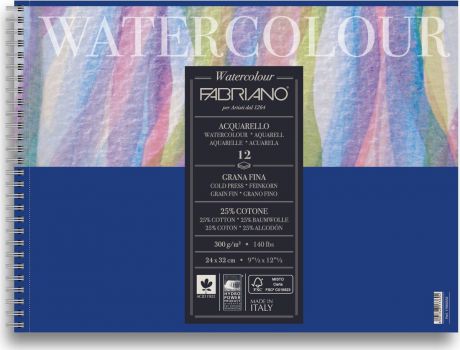 Fabriano Альбом для акварели Watercolour Studio 12 листов 17662432