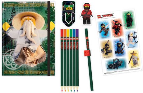 LEGO NINJAGO Набор канцелярских принадлежностей 12 предметов 51890