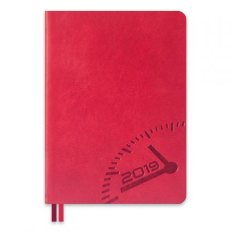 Ежедневник Феникс+ "Буйвол" датированный, 47705, красный, 352 стр