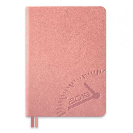 Ежедневник Феникс+ "Буйвол" датированный, 47708, розовый, 352 стр