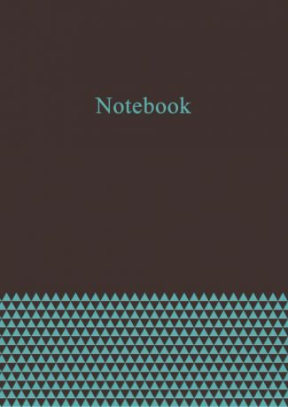 Записная книжка "Ноутбук" Феникс+, арт. 45759, БИРЮЗА НА ЧЕРНОМ