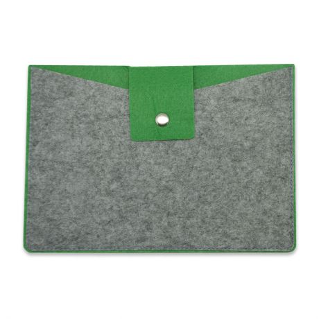 Папка-конверт Feltrica из фетра А5 цвет серый зеленый, 4627130655120, серый