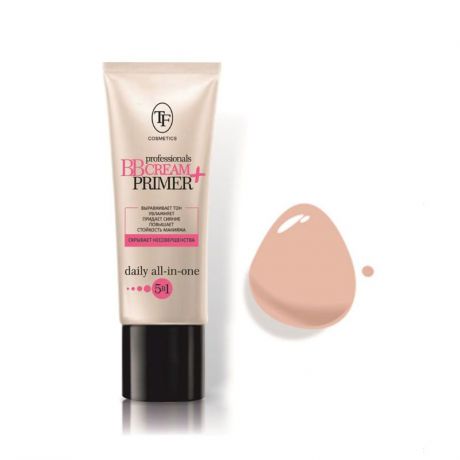 Тональный крем и основа под макияж TF Professional BB CREAM+PRIMER, тон № 01