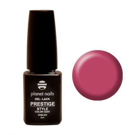 Гель-лак Planet Nails Prestige Style, тон 416 бледно-карминный, 8 мл