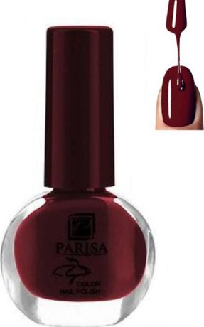 Parisa Лак для ногтей, тон №47 вишневый матовый, 7 мл