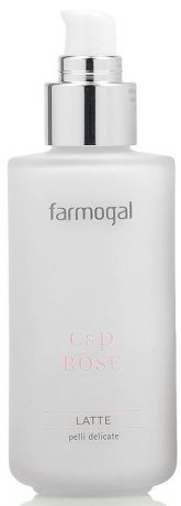 Очищающее молочко Farmogal "C&P Rose Milk" для чувствительной кожи склонной к куперозу, 125 мл