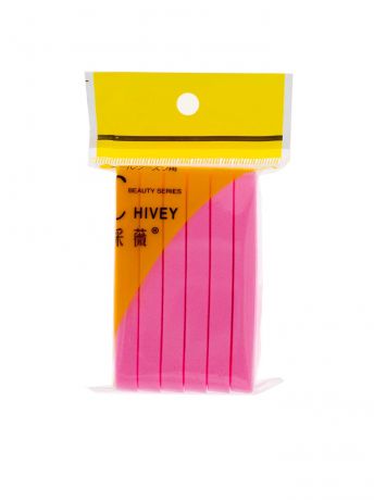 Спонж прессованный для умывания Chivey Beauty Series, розовый, 12 шт