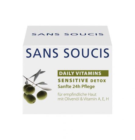 Крем для ухода за кожей Sans Soucis Витаминизирующий детокс-крем 24 -го ухода «DAILY VITAMINS», 50 мл