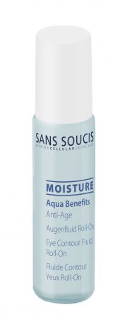 Крем для ухода за кожей Sans Soucis роллер антивозрастной для контура глаз «Aqua Benefits»